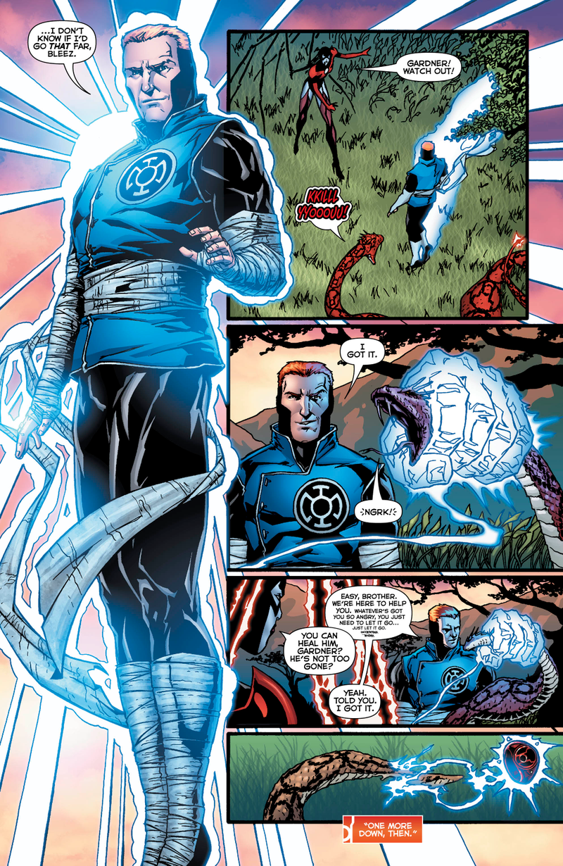 Illustration for article titled Exclusive DC preview: Guy Gardner undergoes a dramatic change in Red Lanterns: Futures End #1